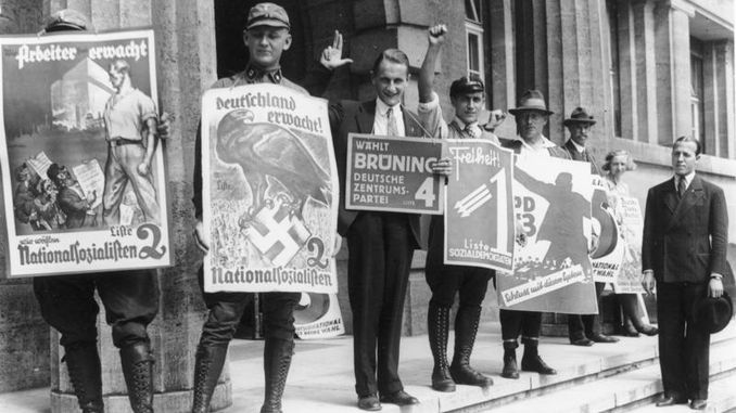 Berlin, Propaganda zur Reichstagswahl